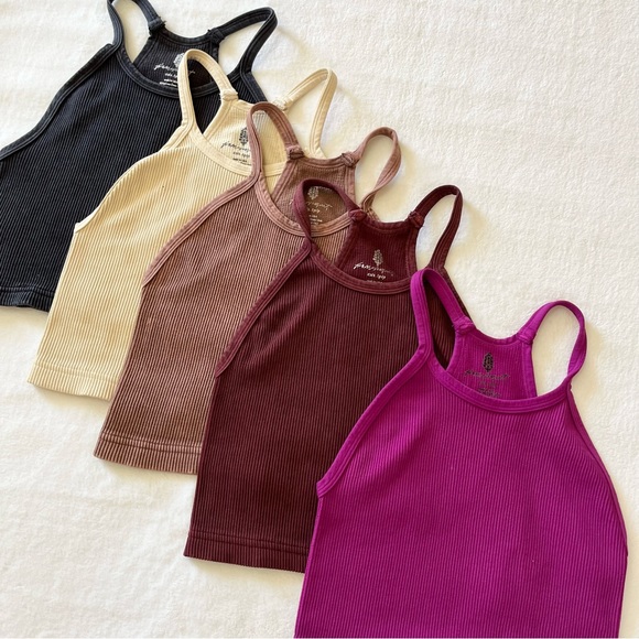 Free People Happiness Runs Crop Top Set - Picture 2 of 8